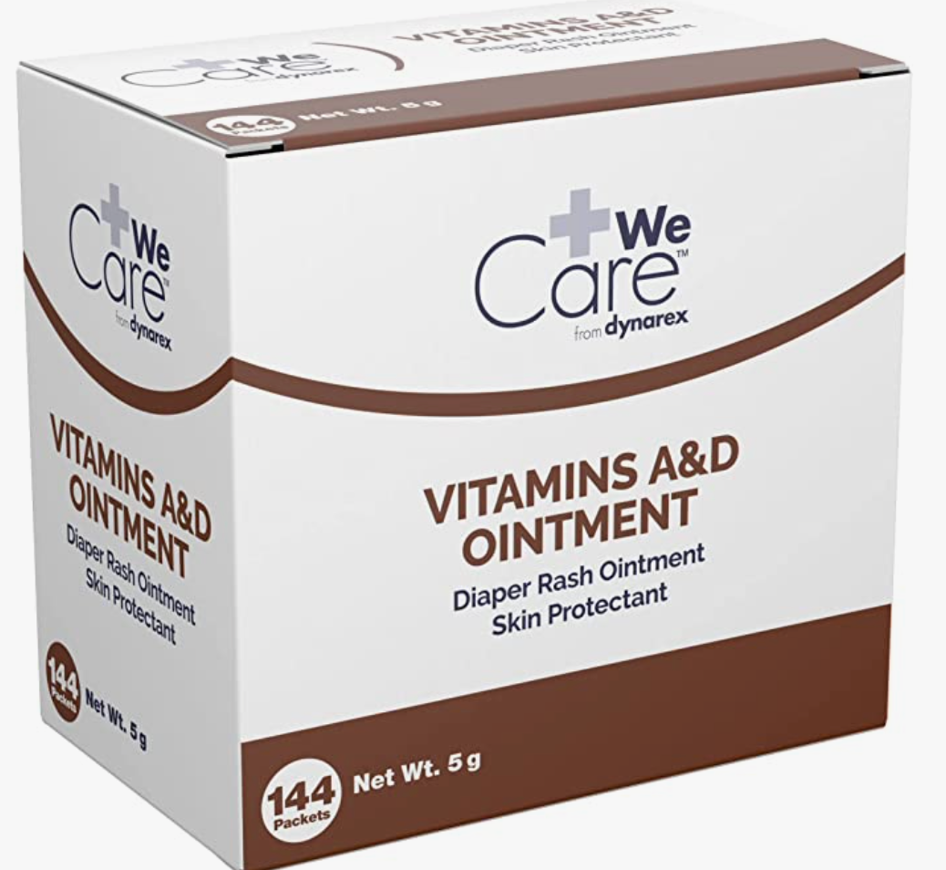 Dynarex Vitamin A & D Ointment Unit Packets 144/box